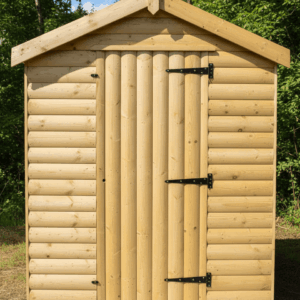 Premium-Apex-Shed-21mm-Log-Lap-front-on