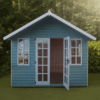 Summerhouse-10′-x-8′-3.0m-x-2.4m-blue