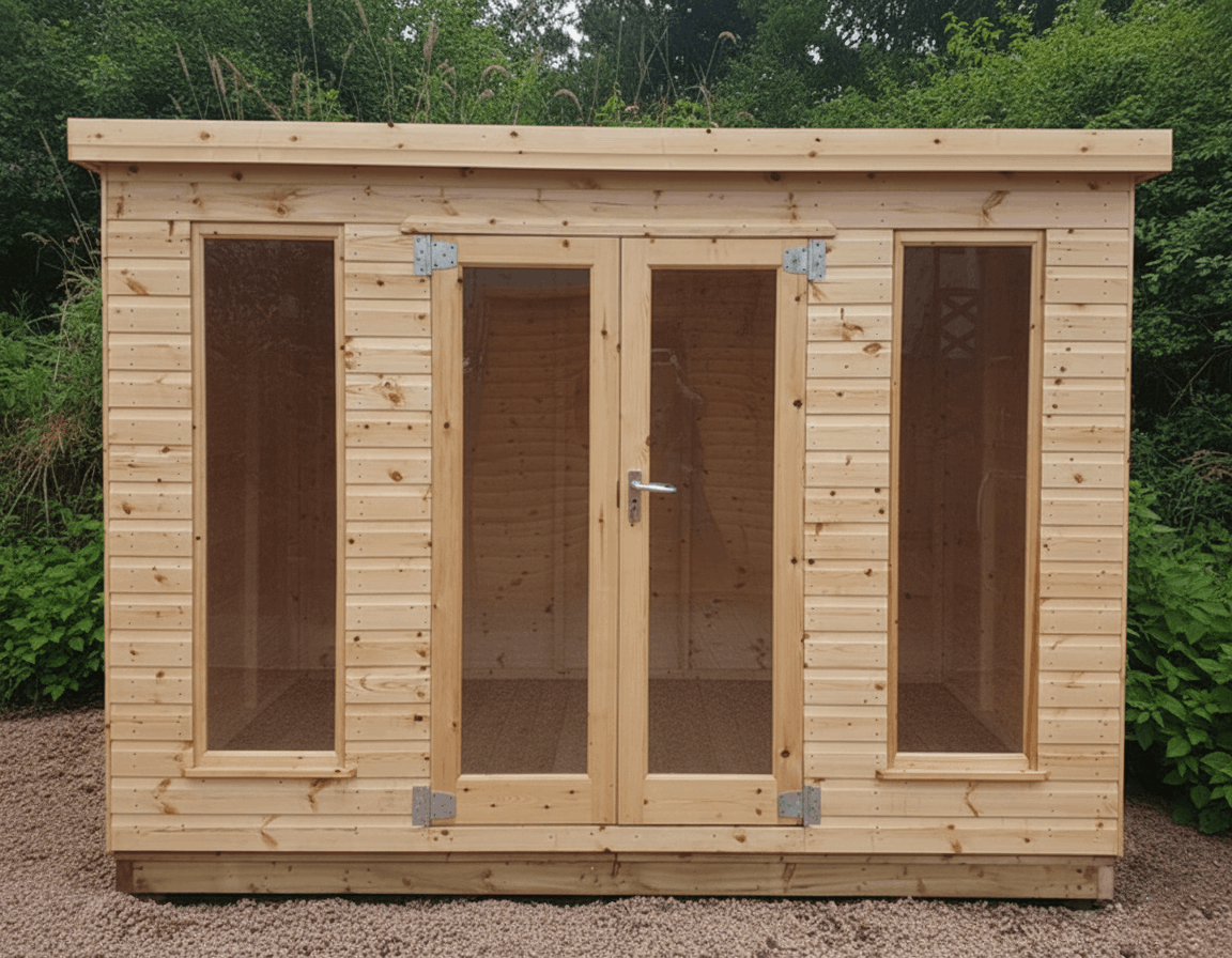 Pent Sunroom 10′ x 8′ (Front on)