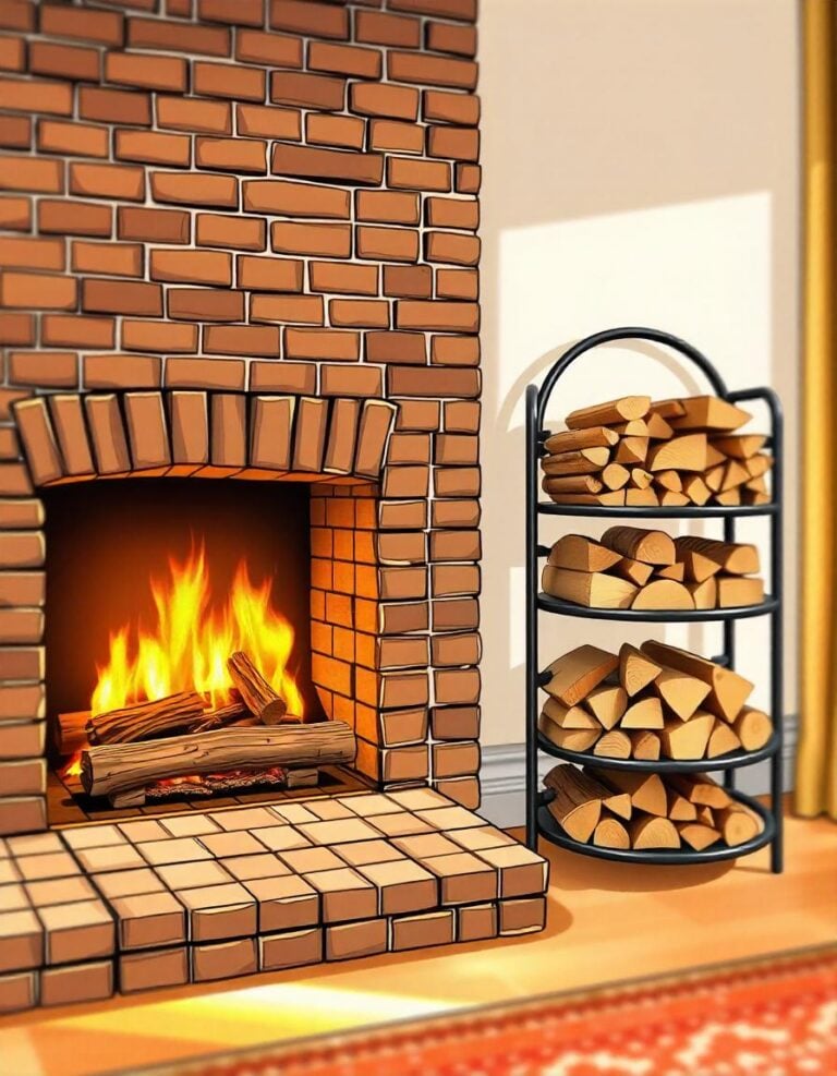9 indoor log storage ideas (with creative and upcycled options