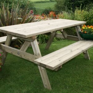 Rectangular Picnic Table